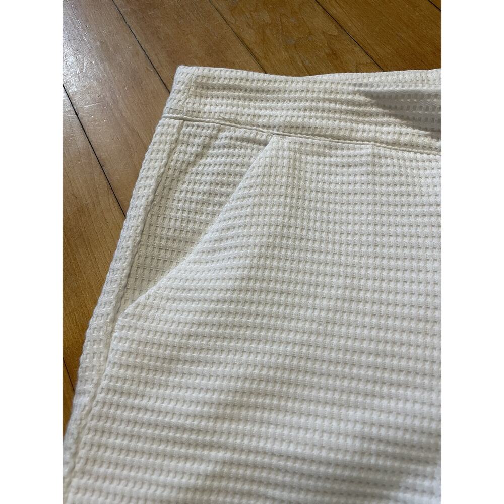 Janie & Jack White Waffle Weave Pants - Picture 2 of 6